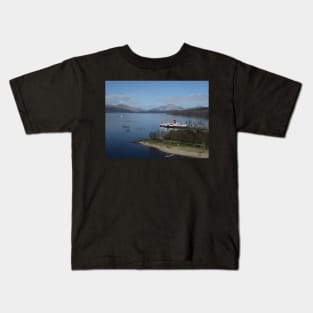 Maid Of The Loch, Loch Lomond, Balloch, Scotland Kids T-Shirt